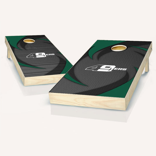 UNC Charlotte Swoosh Cornhole Boards