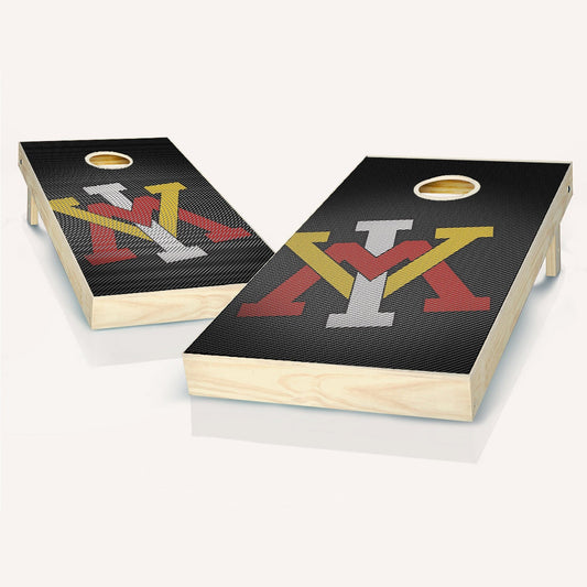 VMI Keydets Slanted Cornhole Boards