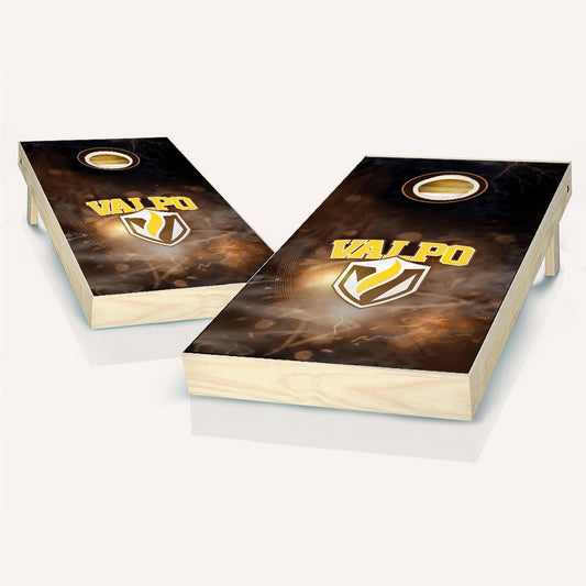 Valpo Crusaders Smoke Cornhole Boards