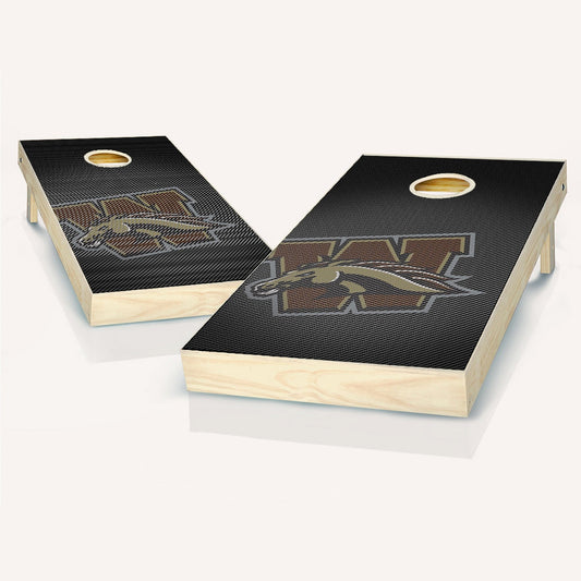 Western Michigan Broncos Slanted Cornhole Boards