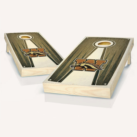 Western Michigan Broncos Pyramid Cornhole Boards