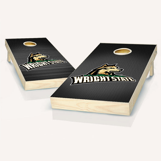 Wright State Slanted Cornhole Boards
