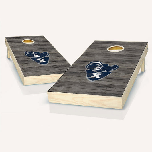 Xavier Musketeers Distressed Cornhole Boards