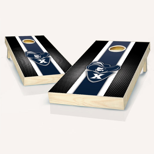 Xavier Musketeers Striped Cornhole Boards