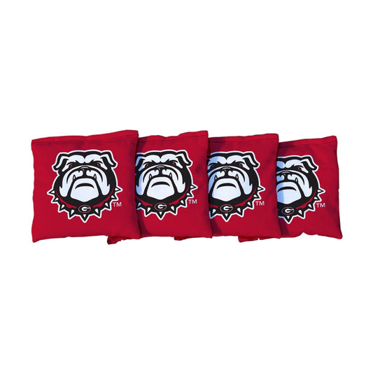 Georgia Bulldogs Red Cornhole Bags
