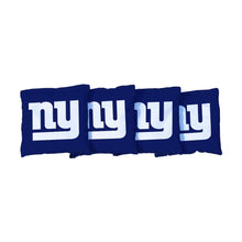 New York Giants NFL Blue Cornhole Bags
