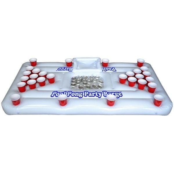 inflatable beer pong cooler