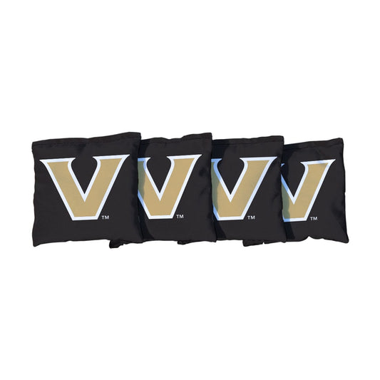 Vanderbilt Commodores Black Cornhole Bags