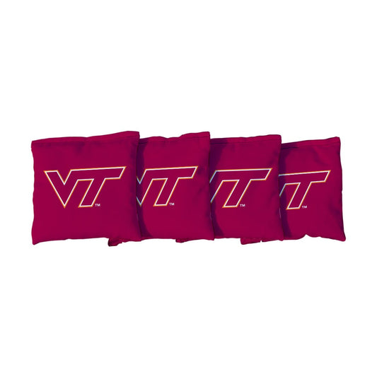 Virginia Tech Hokies Maroon Cornhole Bags