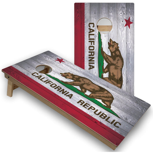 California Flag Cornhole Boards