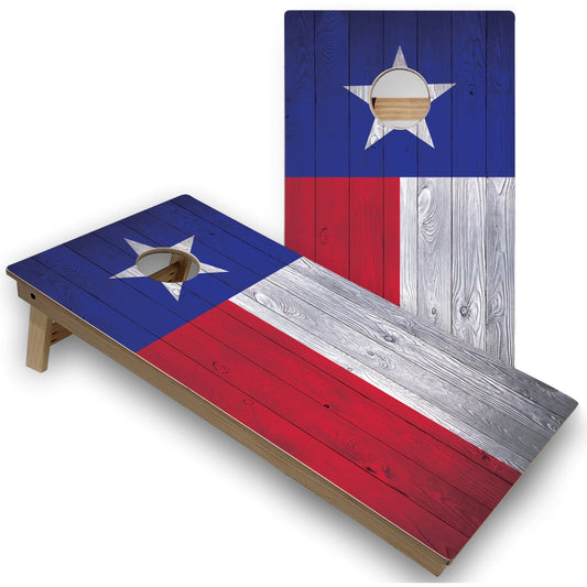 Texas Flag Cornhole Boards
