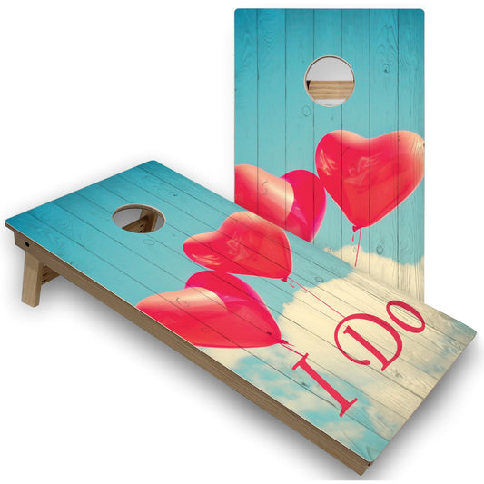 I Do All-Weather Cornhole Set