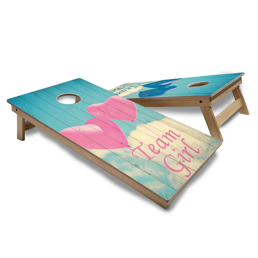 Gender Reveal All-Weather Cornhole Set