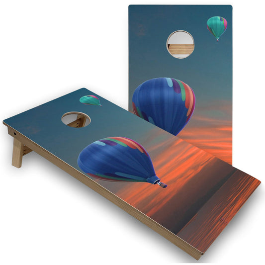 Hot Air Baloon All-Weather Cornhole Set