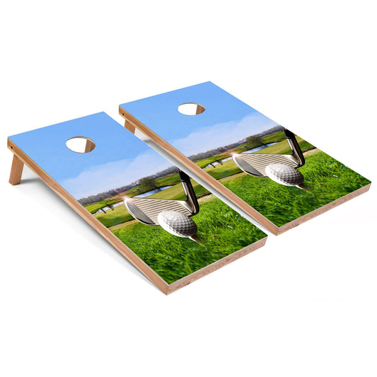 Golf Course All-Weather Cornhole Set