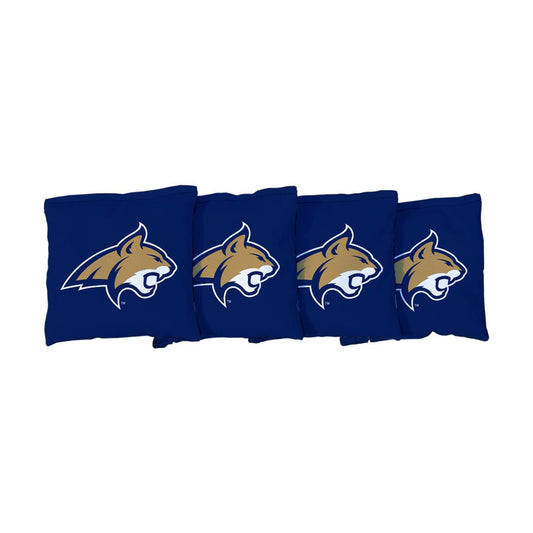 Montana State University Fighting Bobcats Blue Cornhole Bags