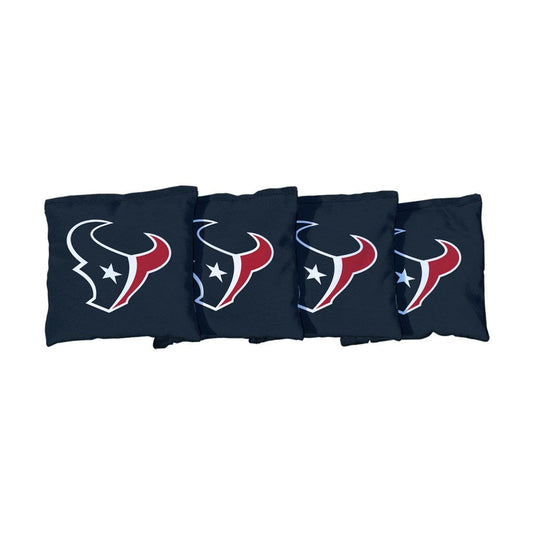 Houston Texans NFL Football Blue Cornhole Bags