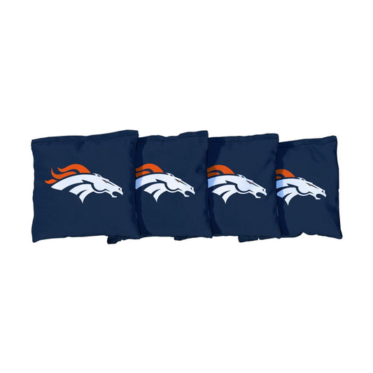 Denver Broncos NFL Football Blue Cornhole Bags