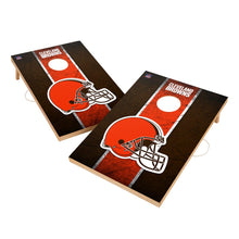 Vintage Cleveland Browns NFL Solid Wood 2x3 Cornhole Set
