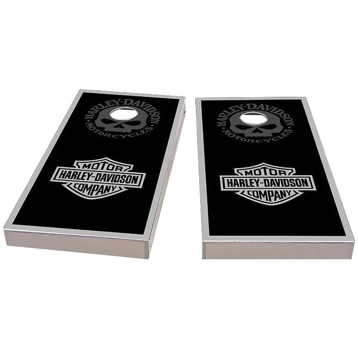 Harley Davidson Cornhole Boards | Skip&rsquo;s Garage