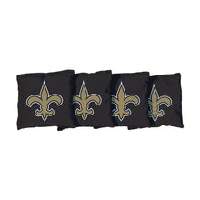 New Orleans Saints NFL Black Cornhole Bags
