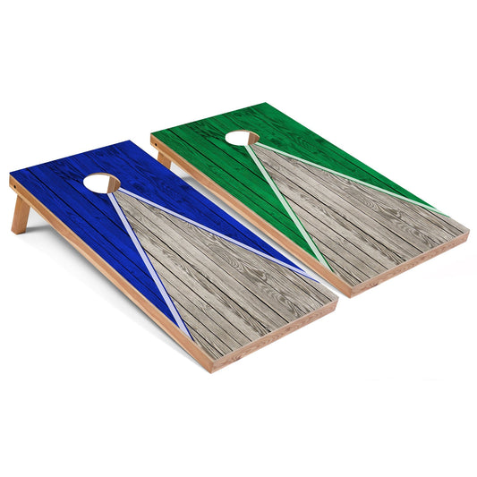 Royal and Kelly Pyramid Cornhole Boards