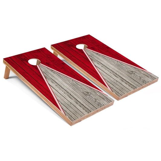 Red Pyramid Cornhole Boards