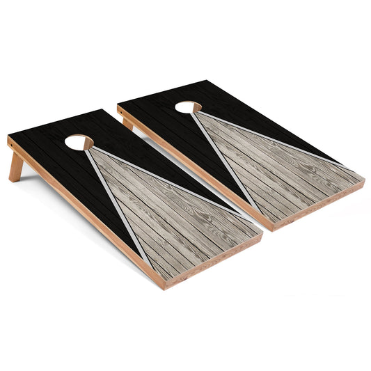 Black Pyramid All-Weather Cornhole Set