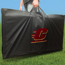 Central Michigan Stained Pyramid team logo carry case
