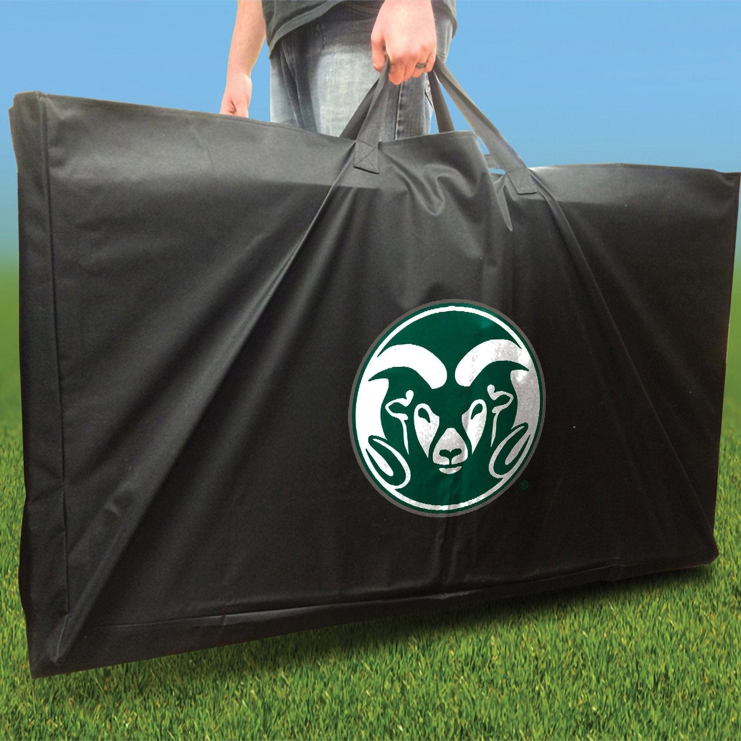 Colorado State Distressed team logo carrying case
