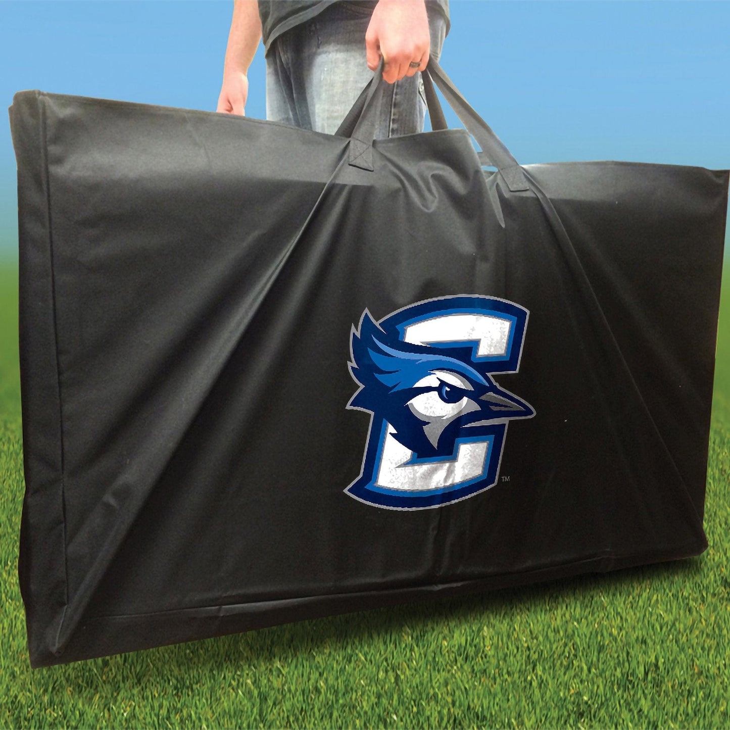 Creighton Stained Pyramid team logo carry case