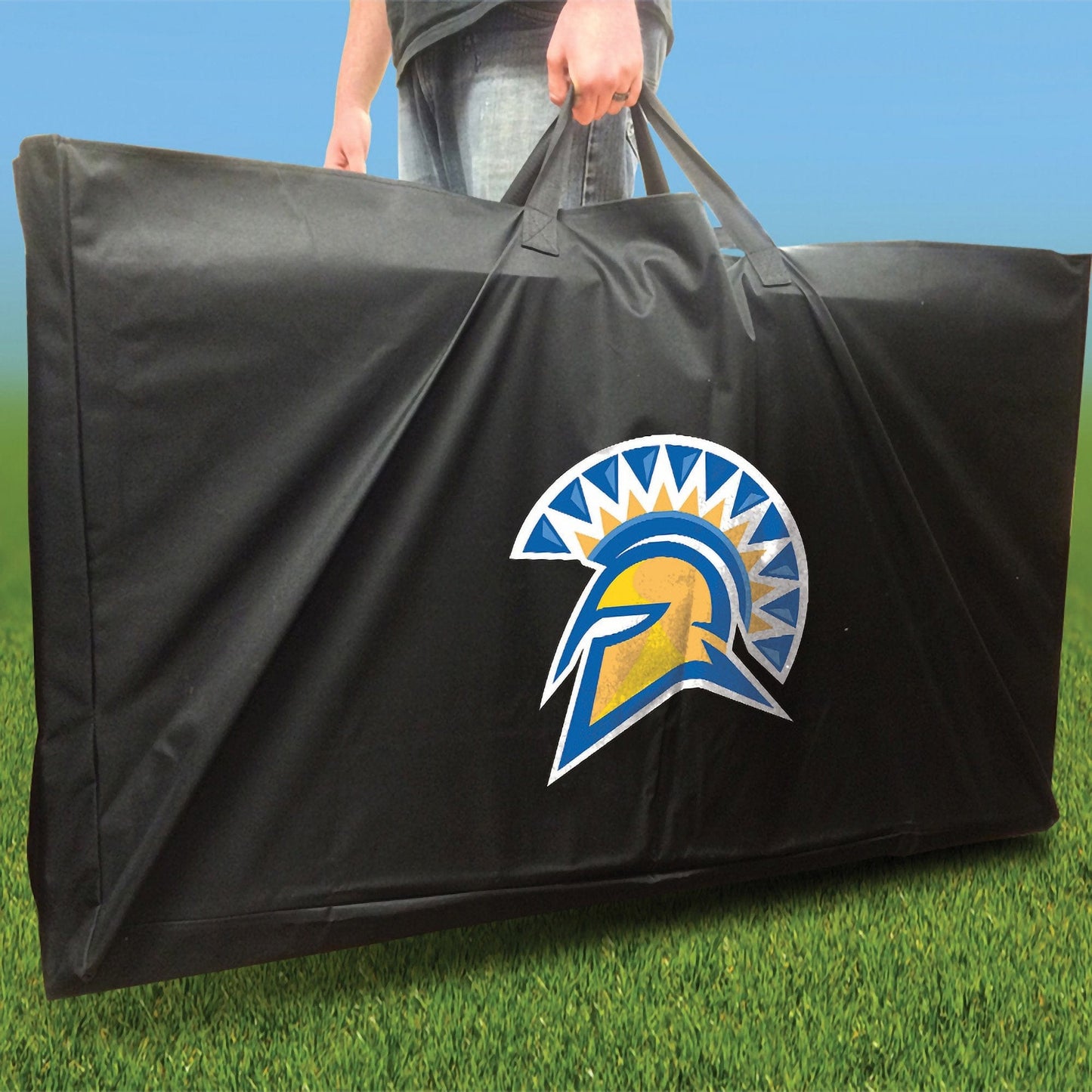 San Jose State Slanted team logo carrying case