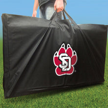 South Dakota Coyotes Stained Pyramid team logo carrying case

