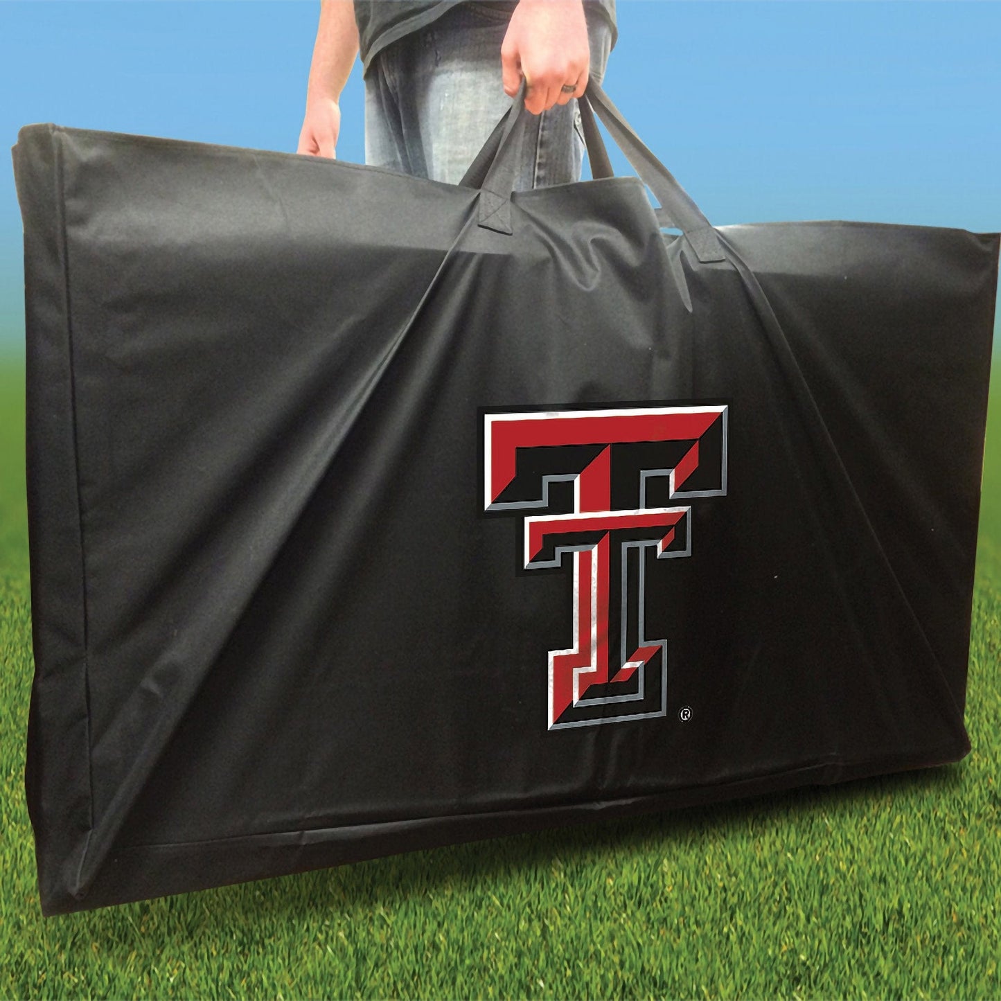 Texas Tech Red Raiders Swoosh team logo carry case