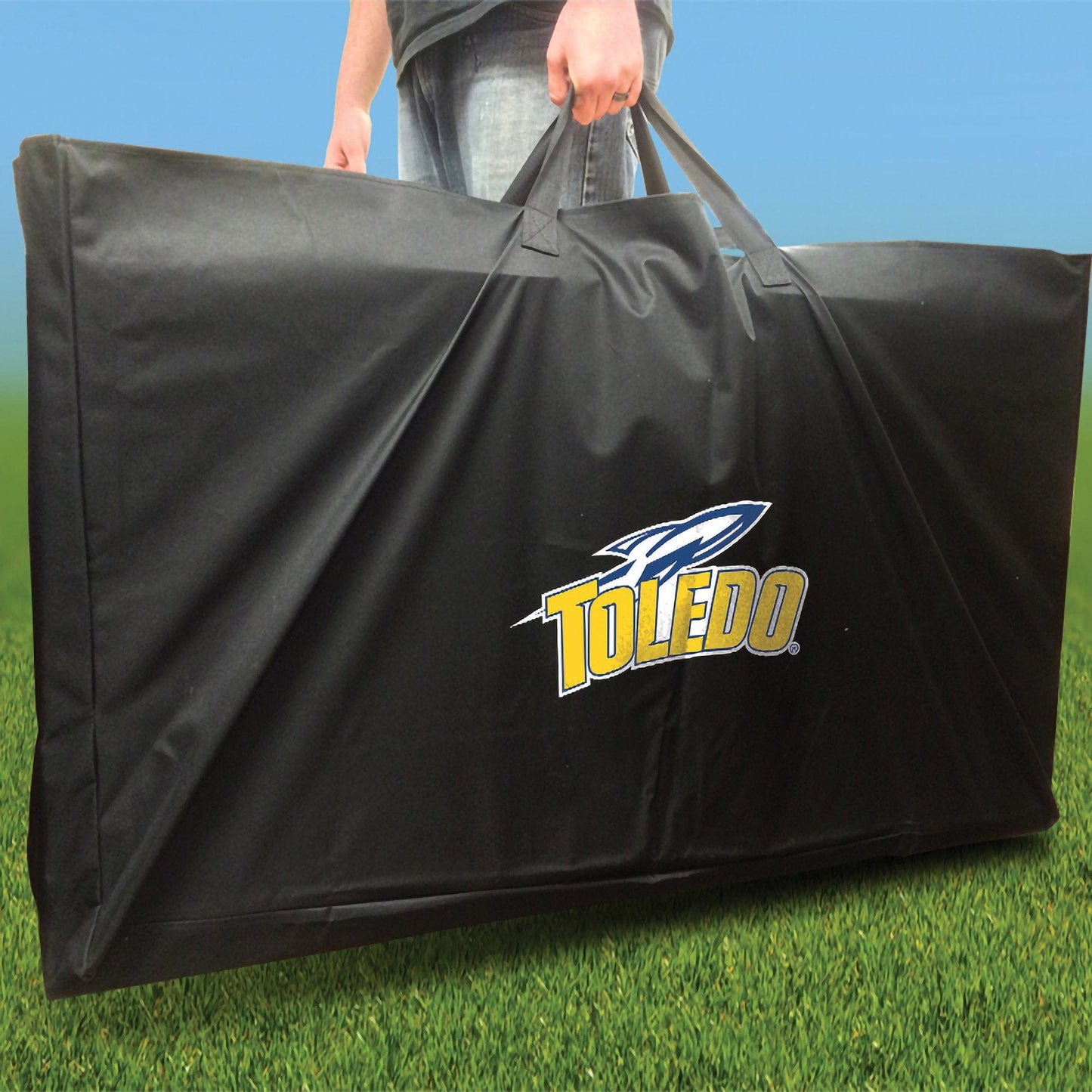 Toledo Stained Pyramid team logo carry case