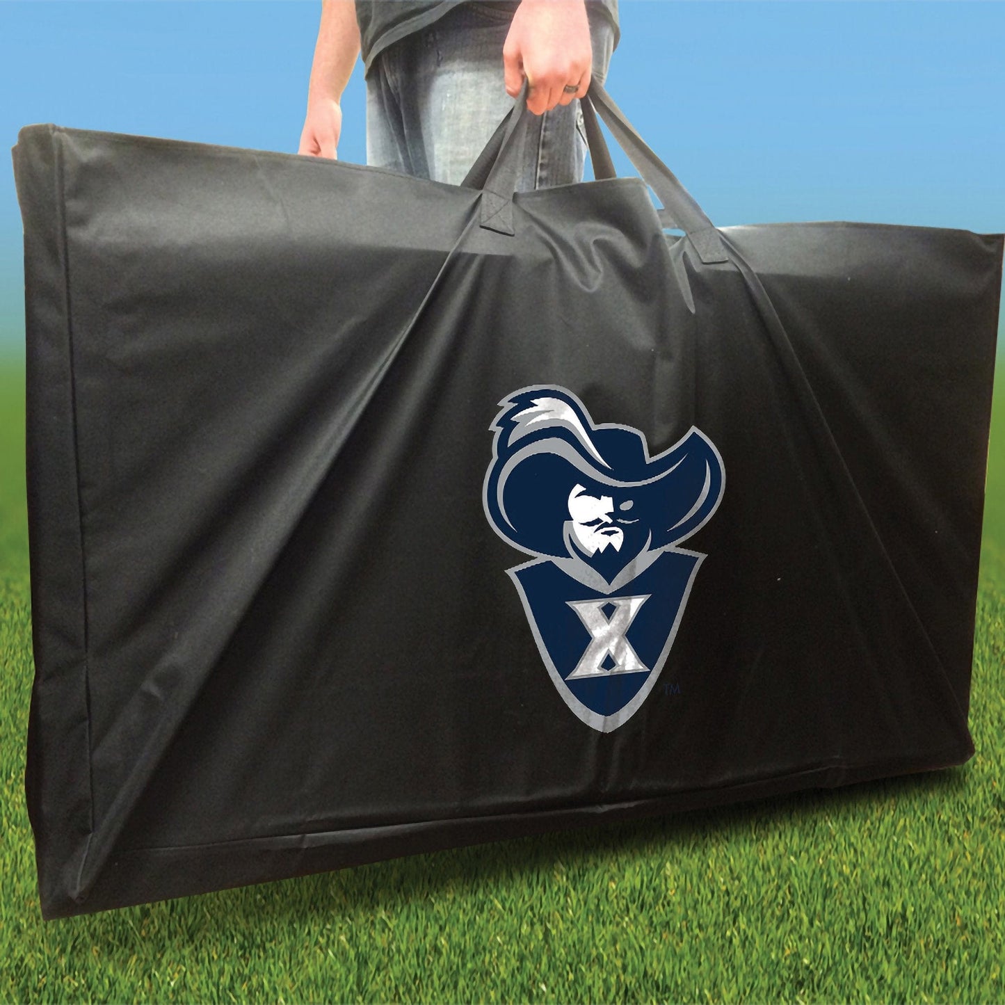 Xavier Stained Striped team logo carry case