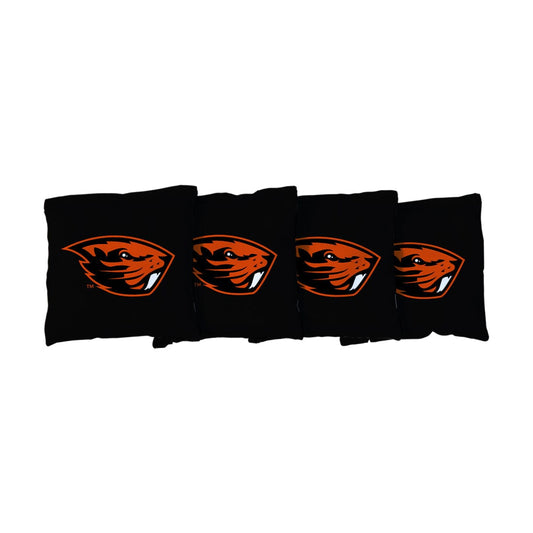 Oregon State OSU Beavers Black Cornhole Bags