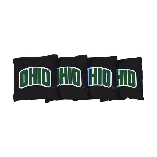 Ohio University Black Cornhole Bags