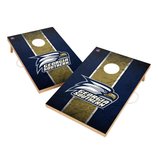 Vintage Georgia Southern Eagles GSU Solid Wood 2x3 Cornhole Set
