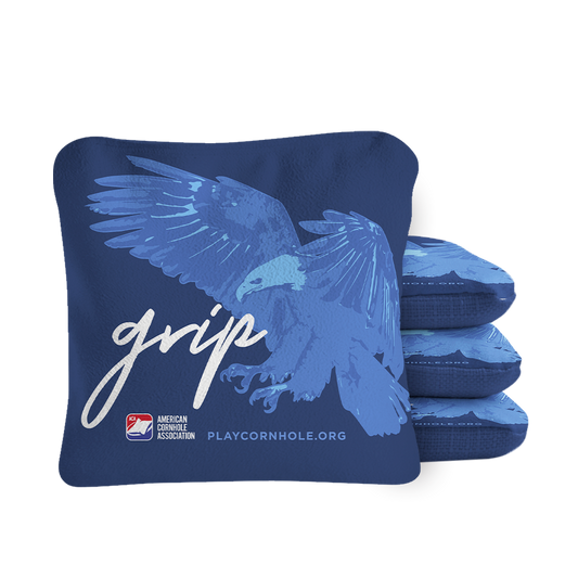 Grip N’ Glide Synergy Pro Blue Cornhole Bags