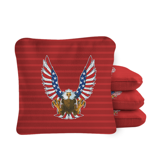 ‘Merica Synergy Pro Red Cornhole Bags