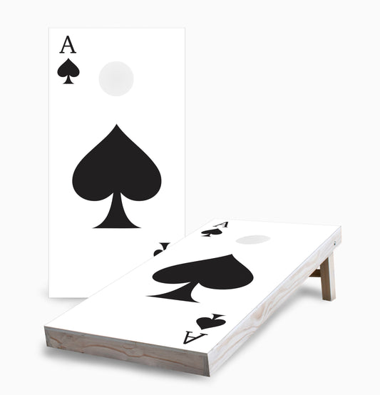Ace of Spades Cornhole Boards