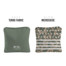 American Flag Camouflage Synergy Pro Green Bag Fabric
