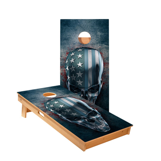 USA Skull Cornhole Boards