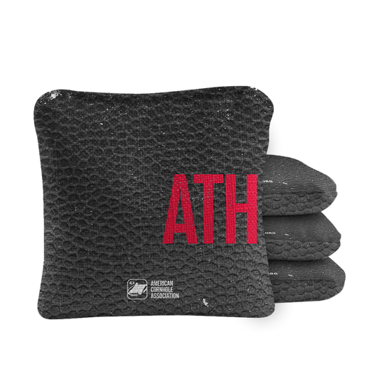 Gameday Athens Synergy Pro Black Cornhole Bags