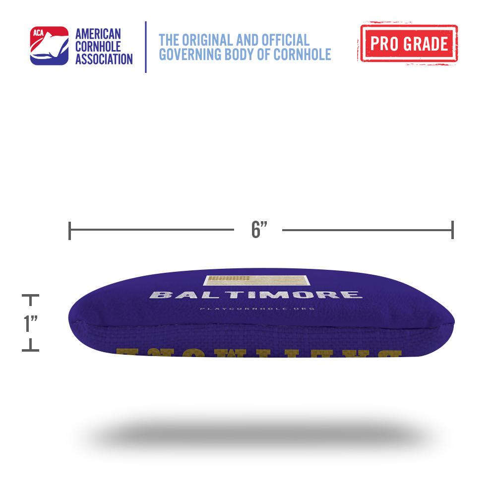 Gameday Baltimore Football Synergy Pro Purple Bag Dimensions 