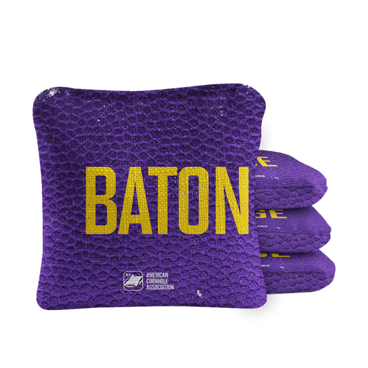 Gameday Baton Rouge Synergy Pro Purple Cornhole Bags
