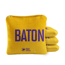 Gameday Baton Rouge Synergy Pro Yellow Cornhole Bags
