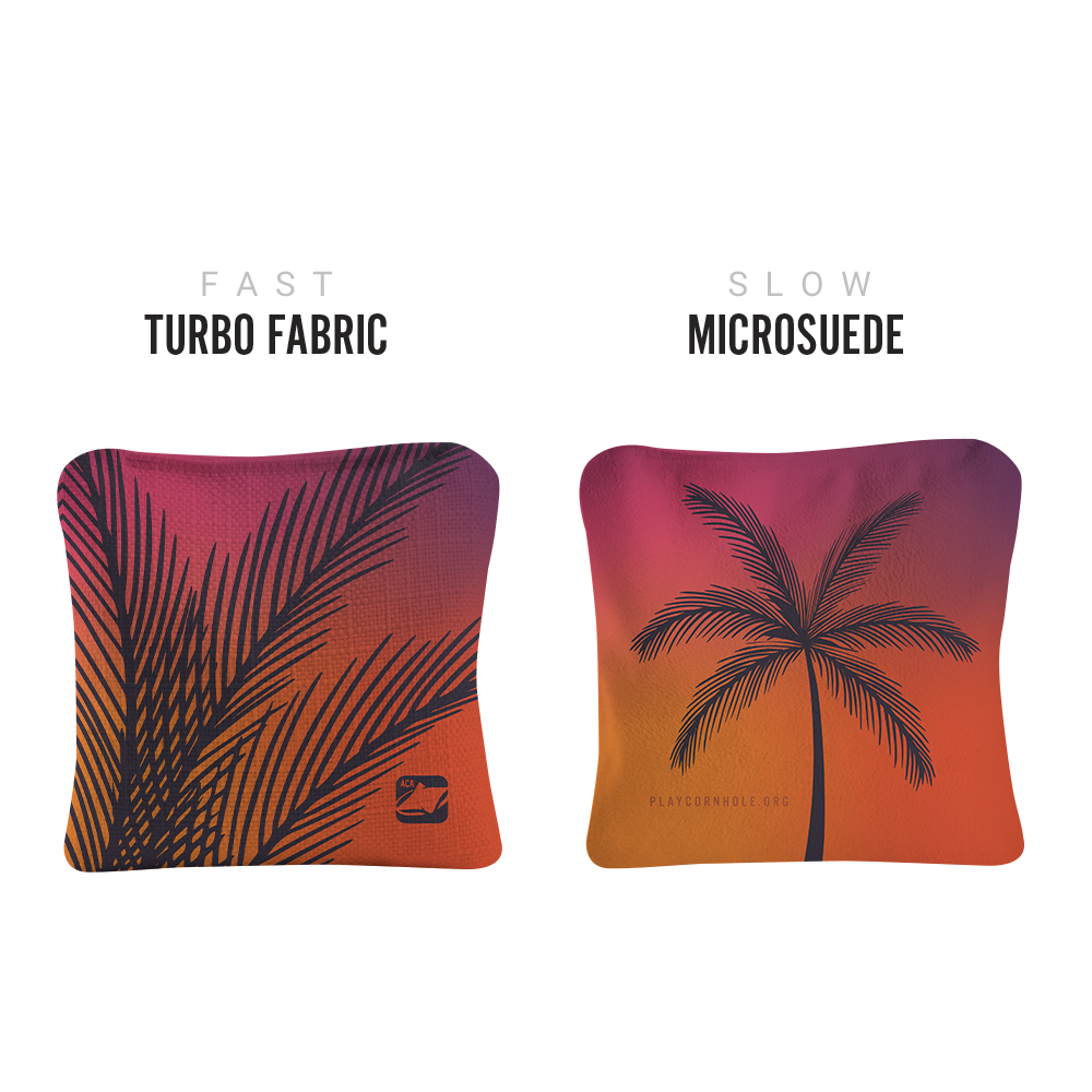 Tropical Sunset bag fabric
