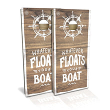 Whatever Floats Your Boat Weatherproof Cornhole Boards

